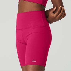 Alo Yoga 7” High-Waist Bike Shorts